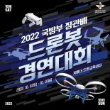 국방부 장관배 드론축구·레이싱 등 '드론봇 경연대회'