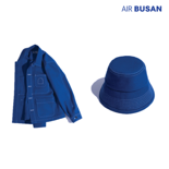 에어부산, 폐기 예정 항공기 카페트 활용 재킷-모자 출시