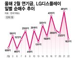 디스플레이株 바닥 쳤나.. 연기금들의 '폭풍매수'