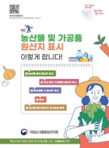 원산지 슬쩍 숨겼던 휴게소, 농관원 일일이 찾아낸다