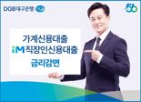 DGB대구은행, 가계신용대출 금리 최대 1.0%p 내려