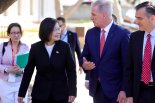 차이 대만 총통, 미국서 매카시 하원의장 회동…사상최초