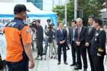 우리금융, 금융권 최초 소방서·한국전기안전공사와 합동 소방 훈련