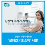 경기도, 8월 말까지 '장애인 기회소득' 1차분 지급 완료 추진