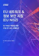 삼정KPMG, EU 사이버 보안 지침(NIS2) '4대 대응 전략' 제시