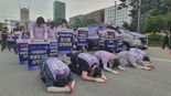 이태원 유가족, 특별법 제정 촉구 집회…"사법부 기대할 수 없다"