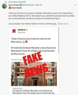 호날두, 모로코 이재민에 호텔 제공 미담…"가짜뉴스였다"