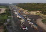 세계에서 가장 넓은 강 '아마존'..122년만의 최악 가뭄으로 "바짝 말랐다"
