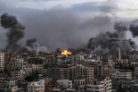 하마스, 민간인 학살에 '인간 방패' 협박...테러 단체 비난