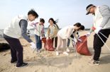 아시아나항공 "인천 용유해안서 반려해변 정화 활동"