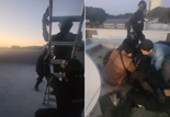 [영상]"잡아, 잡아!" 흉기 든 수배자…순식간에 경찰특공대가 제압