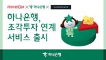 "은행 앱에서 조각투자 해보세요"...'하나원큐 조각투자 연계 서비스' 출시