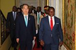 아프리카 말라위 내린 한 총리...개발 협력·부산엑스포 지지 요청