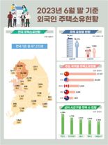 외국인 주택 절반 이상 '중국인 집주인'.. 6개월새 2400가구 넘게 증가