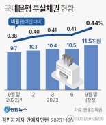 銀 부실채권 11.5조원..신용카드 고정이하여신비율 1년새 0.53%p↑