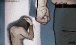 '대낮 묻지마 폭행' 50대 남성 경찰 체포