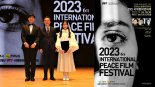 이건화X박유봄, '2023 국제평화영화제' 홍보대사 맹활약