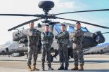 육군 최우수 전투헬기 사수 '2023 탑 헬리건'에 김영은 준위