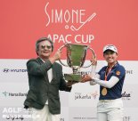 태국 아타야 티띠꾼, 마지막 대회 휩쓸었다... 시몬느 아시아퍼시픽컵 개인·단체 2관왕