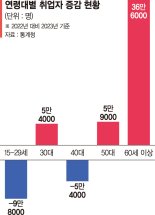 60대 ‘경제 허리’로 떠오르고… 복지·돌봄 취업자 늘어났다