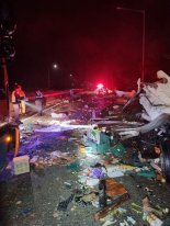 서해안고속도로서 5중 추돌…1명 사망·4명 부상