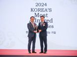 한일시멘트, 21년 연속‘한국에서 가장 존경받는 기업’ 선정