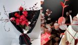 빨간색 꽃 주문했더니.. '15만원' 꽃다발에 스프레이 뿌린 꽃집