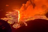 "최근 분화 중 가장 강력" 아이슬란드서 '또' 화산 폭발..블루라군 폐쇄