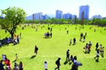 부산시민공원 잔디광장, 4월부터 확대 개방