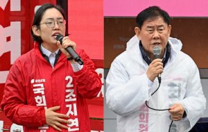 [출구조사]경북 경산, 조지연 47.4% 최경환 40.6% '경합'