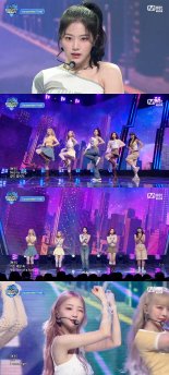 루셈블, '엠카운트다운' 물들였다…'걸스 나잇' 컴백 퍼포먼스