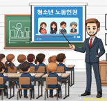 경기도, 청소년 4만여명 대상 '찾아가는 노동인권 교육' 진행