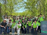 풀무원, 파주 탄현 '풀무원 평화의 숲' 가꾸기 진행