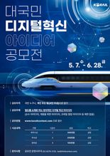 코레일, 대국민 '디지털혁신 아이디어' 공모