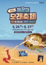 오는 24일 해운대 모래축제 개막...세계 미술관 테마