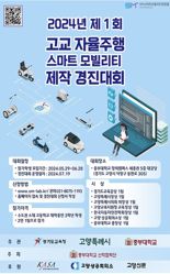 중부대, 제1회 고교 자율주행 스마트모빌리티 제작 경진대회 개최