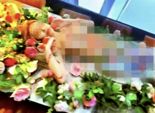 女 알몸 위에 올려진 초밥…425만원 '누드 스시' 등장에 성상품화 논란