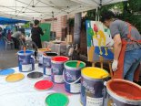 KCC, 페인트 활용 '인수봉 숲길마을 미술 공모전' 진행