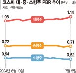 코스피 PBR 2년만에 1배 넘었지만 여전히 배고프다