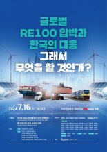 경기도, 16일 '글로벌 RE100 압박과 한국의 대응' 국회 토론회 개최