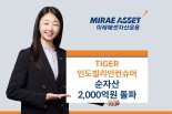 미래에셋, ‘TIGER 인도빌리언컨슈머 ETF’ 순자산 2000억 돌파