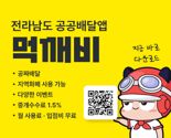 전남도, 공공배달앱 '먹깨비' 누적 매출액 200억원 돌파