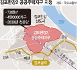 김포에 4만6000가구 미니 신도시 급물살