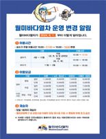 인천 월미바다열차 이달부터 평일·주말 차등요금제 도입