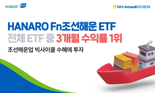 NH-Amundi운용 'HANARO Fn 조선해운 ETF'  3개월 수익률 1위