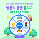 전북은행, 최고 13.3% 금리 ‘JB슈퍼씨드적금 행운의 룰렛이벤트’ 실시