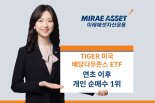 ‘TIGER 미국배당다우존스 ETF’ 연초 이후 개인 순매수 1위