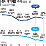 불안한 증시, 얼어붙은 투심… 대기자금 '뚝'