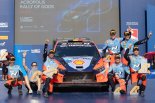 현대차 '2024 WRC 그리스 랠리'서 1~3위 석권