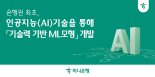 하나은행, 인공지능 '기술력 기반 ML모형' 개발 완료